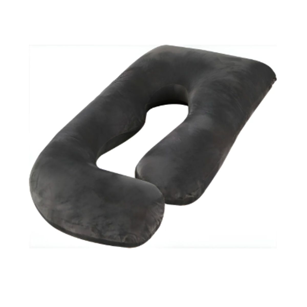 Cojin Almohada Maternal Con Funda Extra Suave En Forma De J Gris Liso, marca GENERICO - Foto Principal