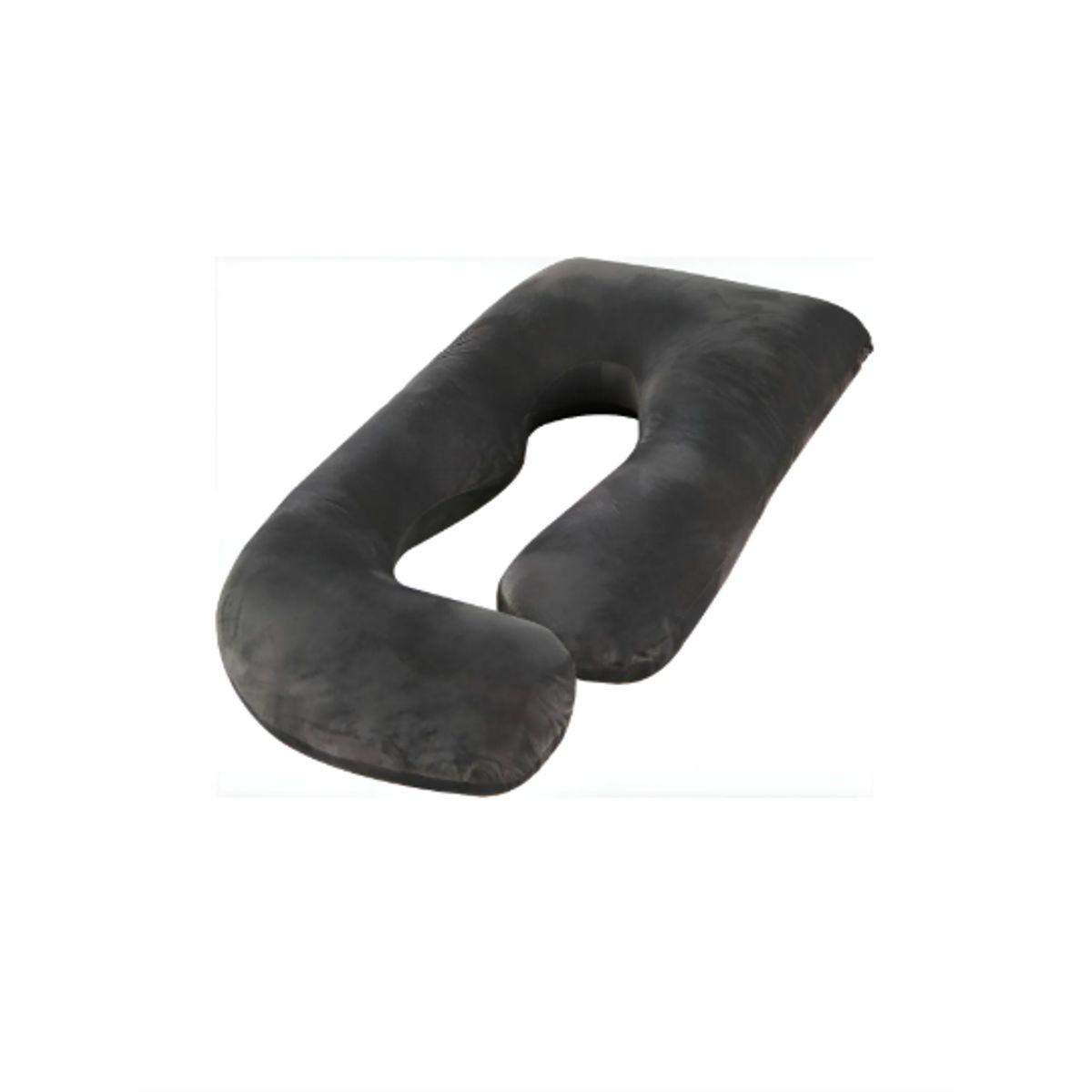Cojin Almohada Maternal Con Funda Extra Suave En Forma De J Gris Liso, marca GENERICO - Foto Principal