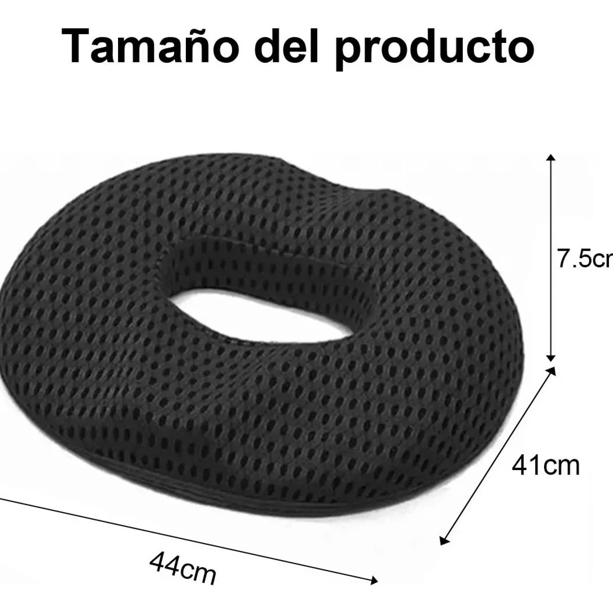 GENERICO - Dona Ortopédica Para Hemorroides Y Coxis Grande Almoadas
