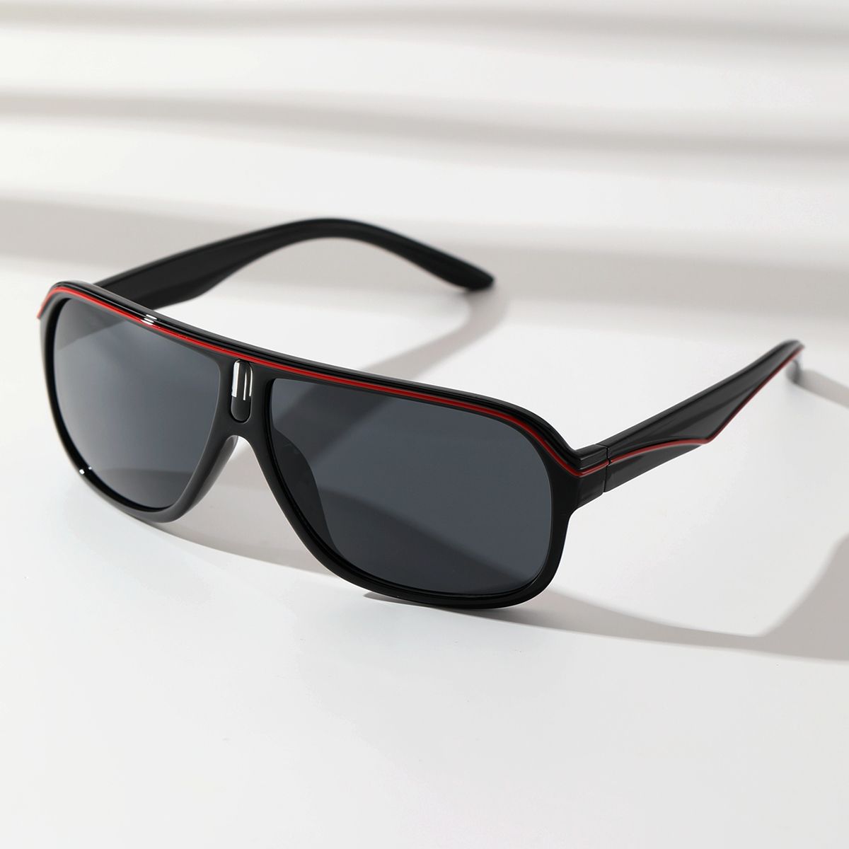 POLASUP - Polasup Gafas de sol deportivas de viaje de moda con montura grande UV400