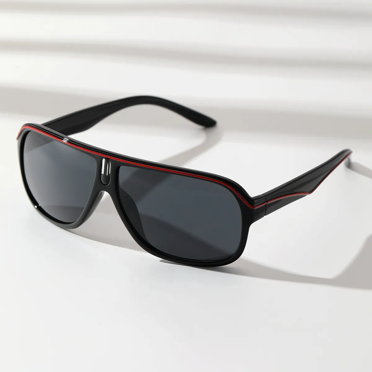 POLASUP - Polasup Gafas de sol deportivas de viaje de moda con montura grande UV400