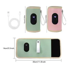 GENERICO - Bolsa Calentadora De Biberones Con Calefacción Portátil Usb