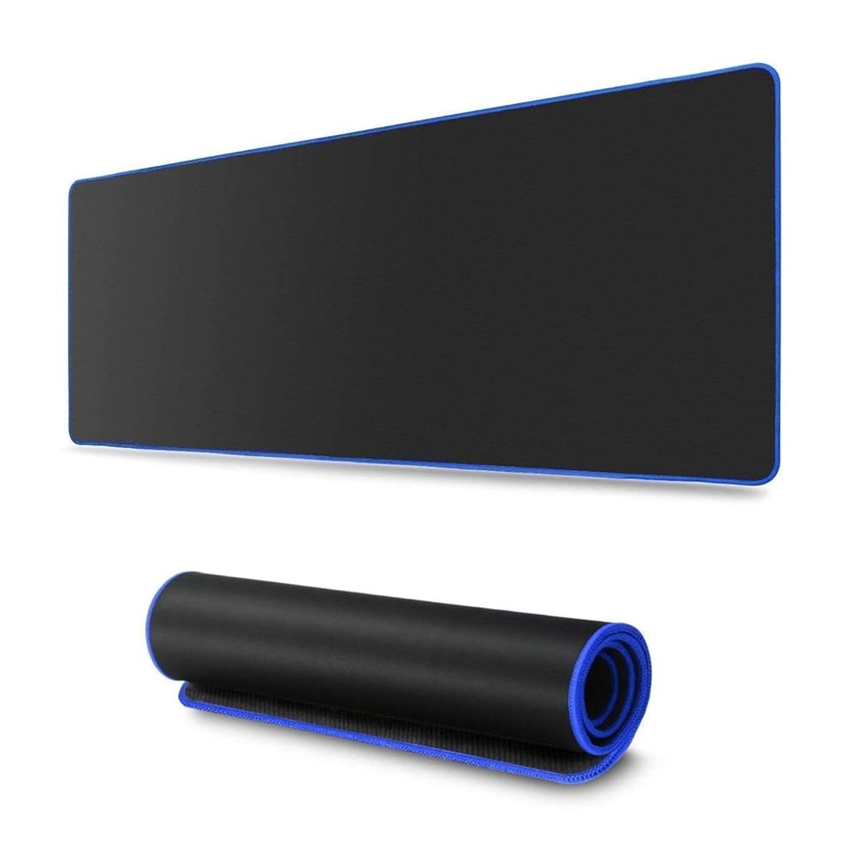GENERICO - Mouse Pad Gamer Genérico Azul (80 × 30 cm, Microfibra + Caucho Antideslizante)