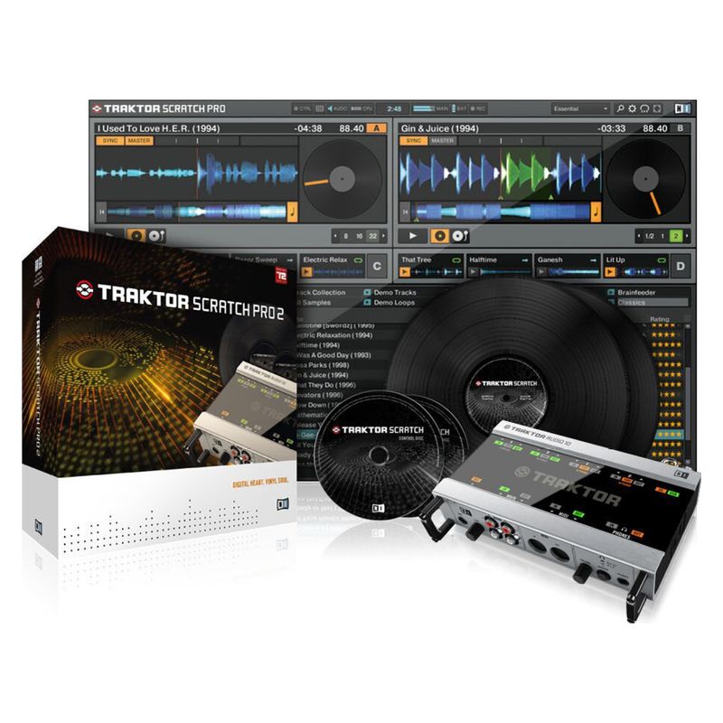 NATIVE INSTRUMENTS - Native Instruments Traktor Scratch PRO 2