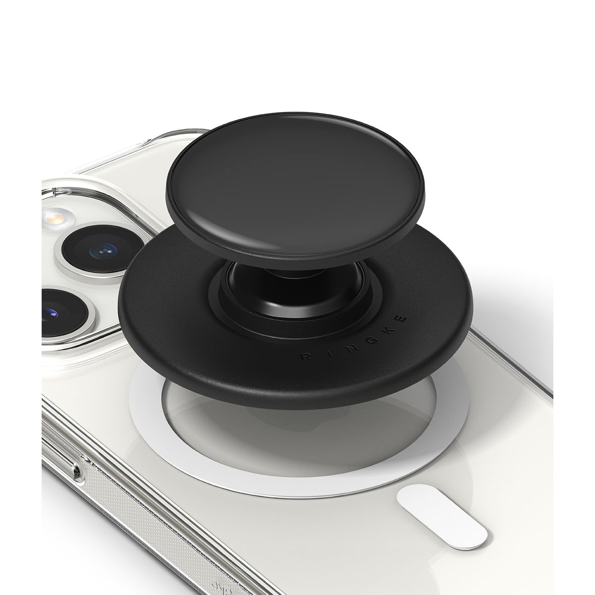 RINGKE - Soporte Magnético Ringke Glossy Tok Para iPhone  Samsung Negro