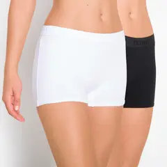 FLORES - Pack 2 Calzones Tiro Alto Mujer