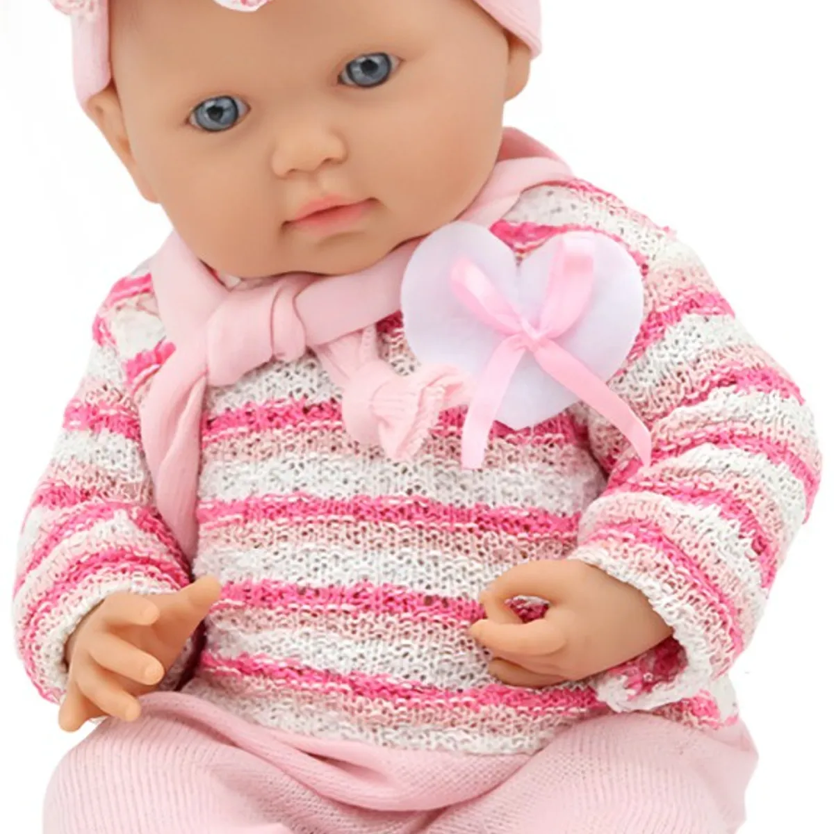 GENERICO - Muñeca Bebe Reborn Juguete Realista 35cm ROSA