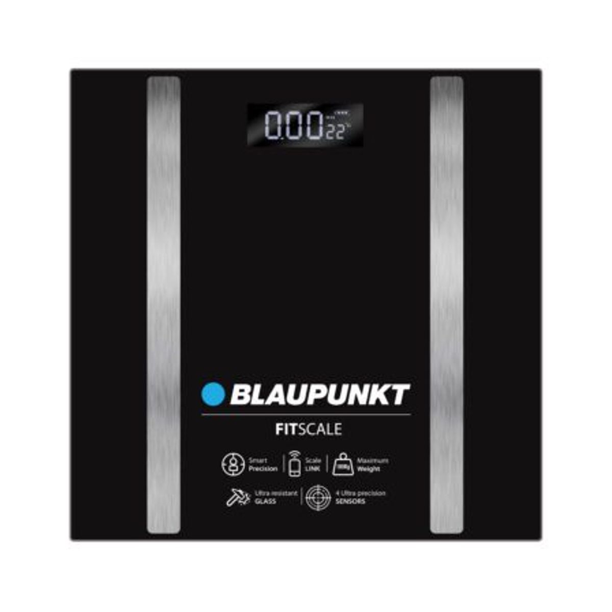 BLAUPUNKT - Balanza Digital Blaupunkt Fit Scale Negra
