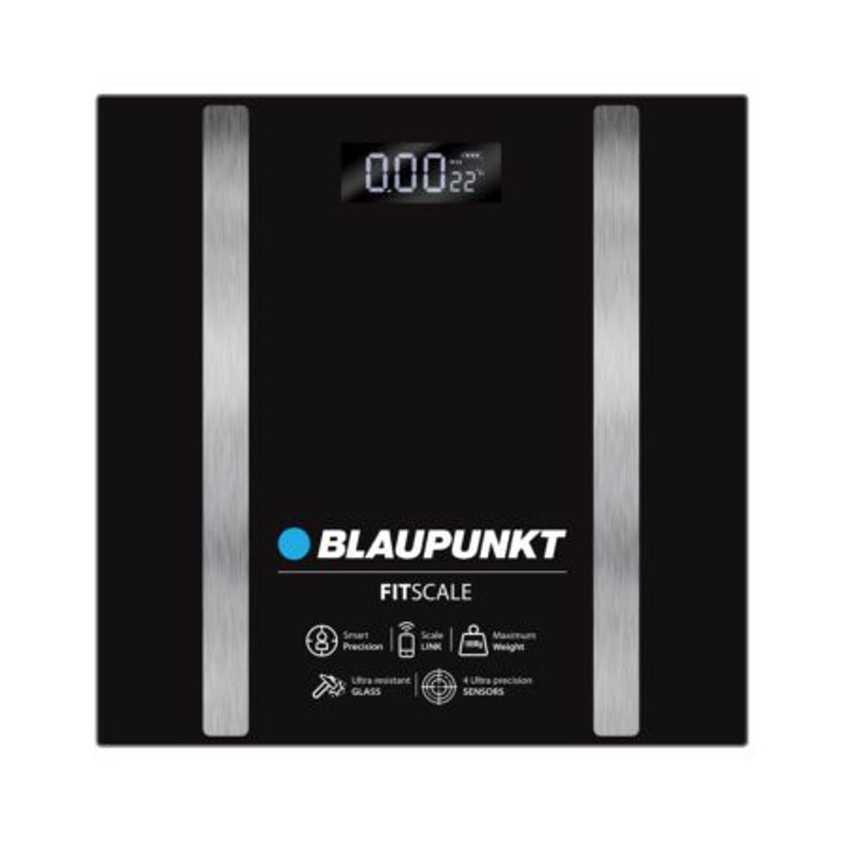 BLAUPUNKT - Balanza Digital Blaupunkt Fit Scale Negra