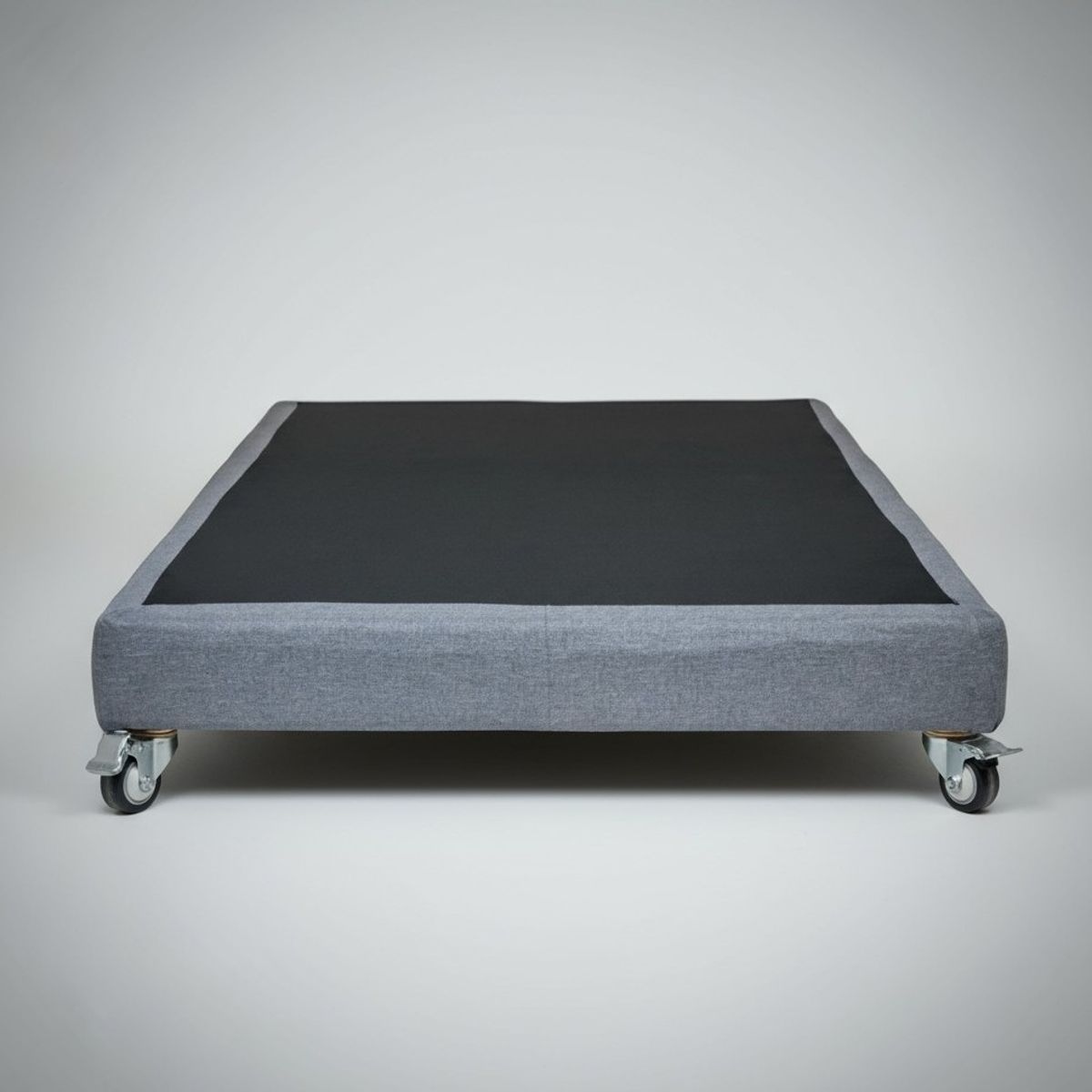 BLOCCARE - Base De Cama Full Box 13 cm / Rueda Deluxe (Única) - Largo 190 cm - Con Refuerzo