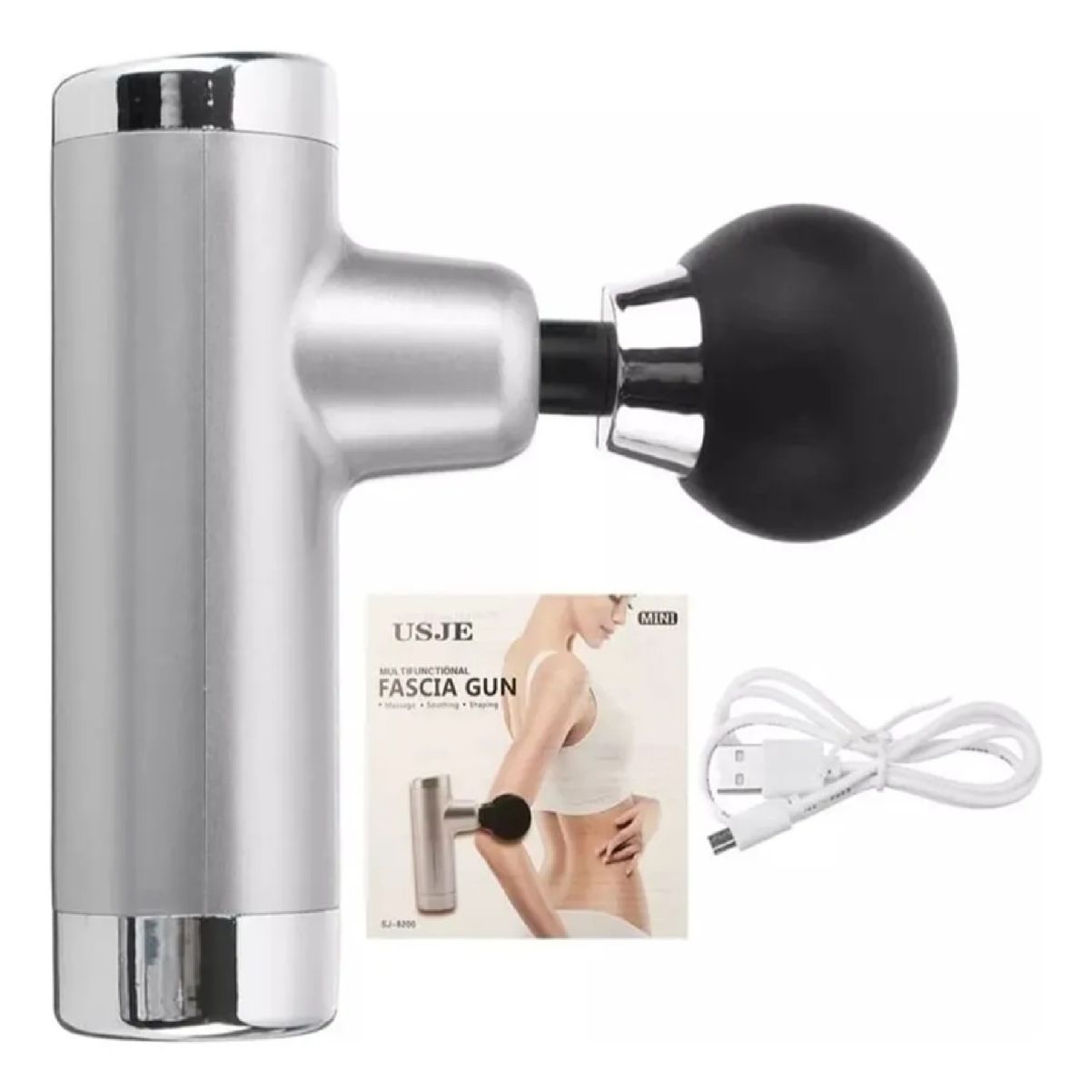 GENERICO - Mini Masajeador Multifuncional Masajes Pistola