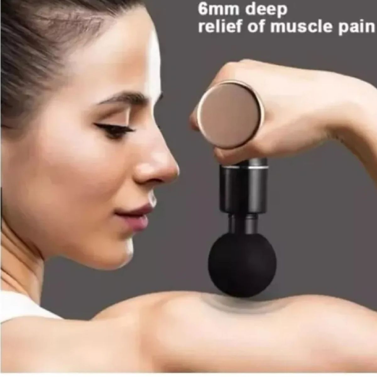 GENERICO - Mini Masajeador Multifuncional Masajes Pistola