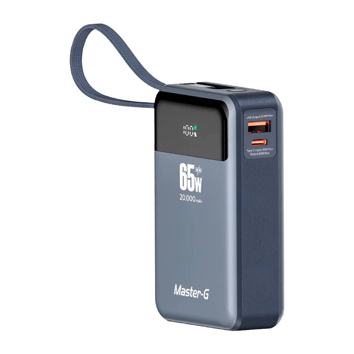 MASTER G - Power Bank Master-G UCP20PD65D - 20.000 mAh 65W