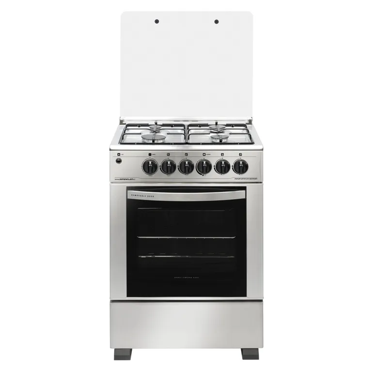 SINDELEN Cocina 4 Quemadores Horno De 67.2 Lt Gas Licuado Ch-6200In