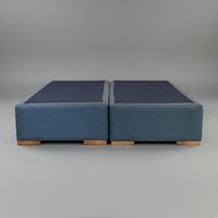 Base Dividida Full Box 30 cm / Patas De Madera 4.5 cm - Largo 190 cm - Con Refuerzo