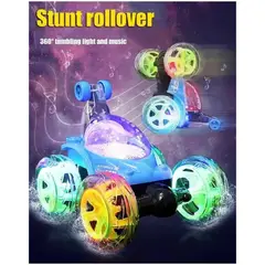 GENERICO - Juguete Auto Loco A Control Remoto Giros 360° Infantil