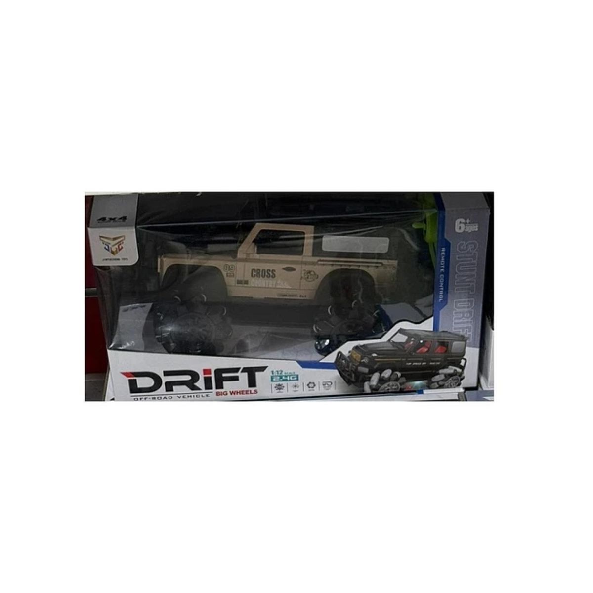 GENERICO - Juguete Camioneta Policia A Control Remoto 4x4 Escala 112