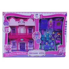 GENERICO - Juguete Casa De Muñecas Con Figuras Y Accesorios Infantil