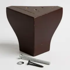 BLOCCARE - Base Dividida 2 Plazas Box 13 cm / Patas De Madera 11 cm - Largo 190 cm