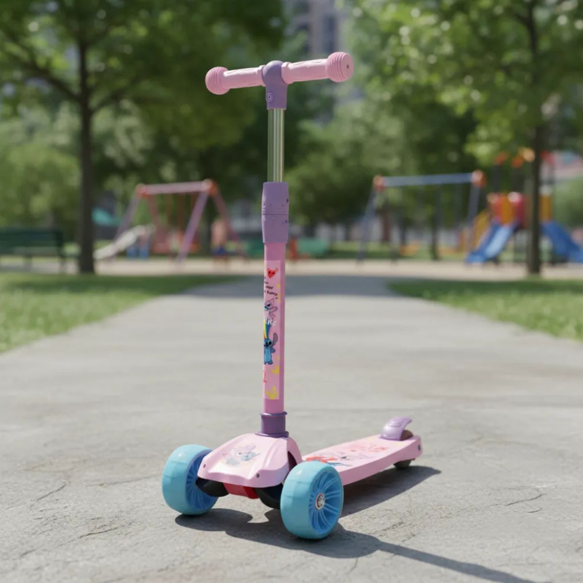 BALOGO - SCOOTER LUCES LED ANGEL DE STITCH