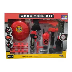 GENERICO - Juguete Set De Bombero 12 Piezas Casco Herramientas Infantil