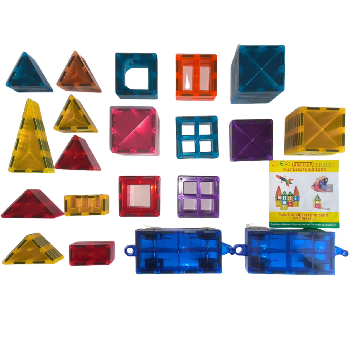 GENERICO - Juego didáctico azulejos Magnéticos de construcción 100 piezas