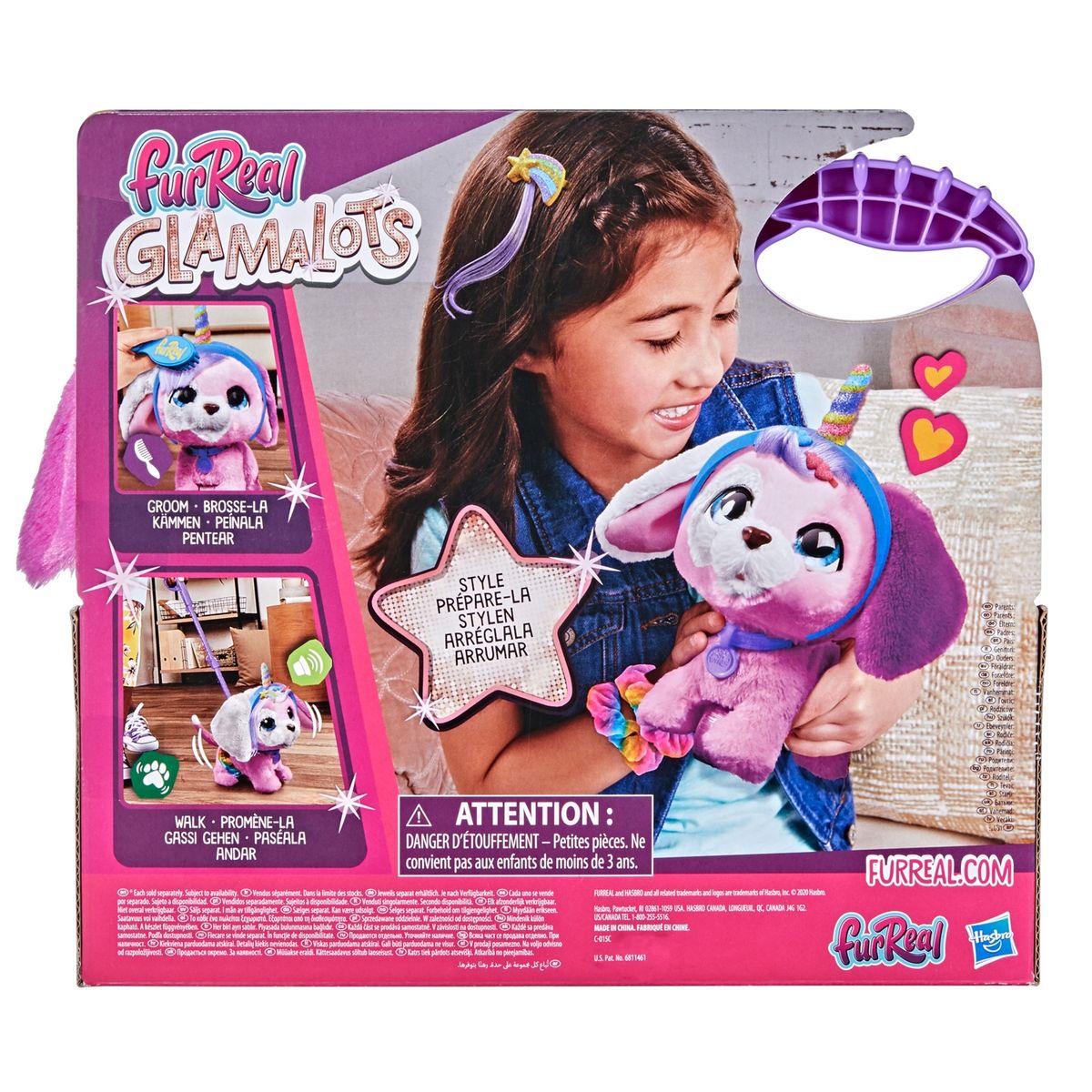 FURREAL FRIENDS - Peluche Interactivo Glamalots Furreal Friends