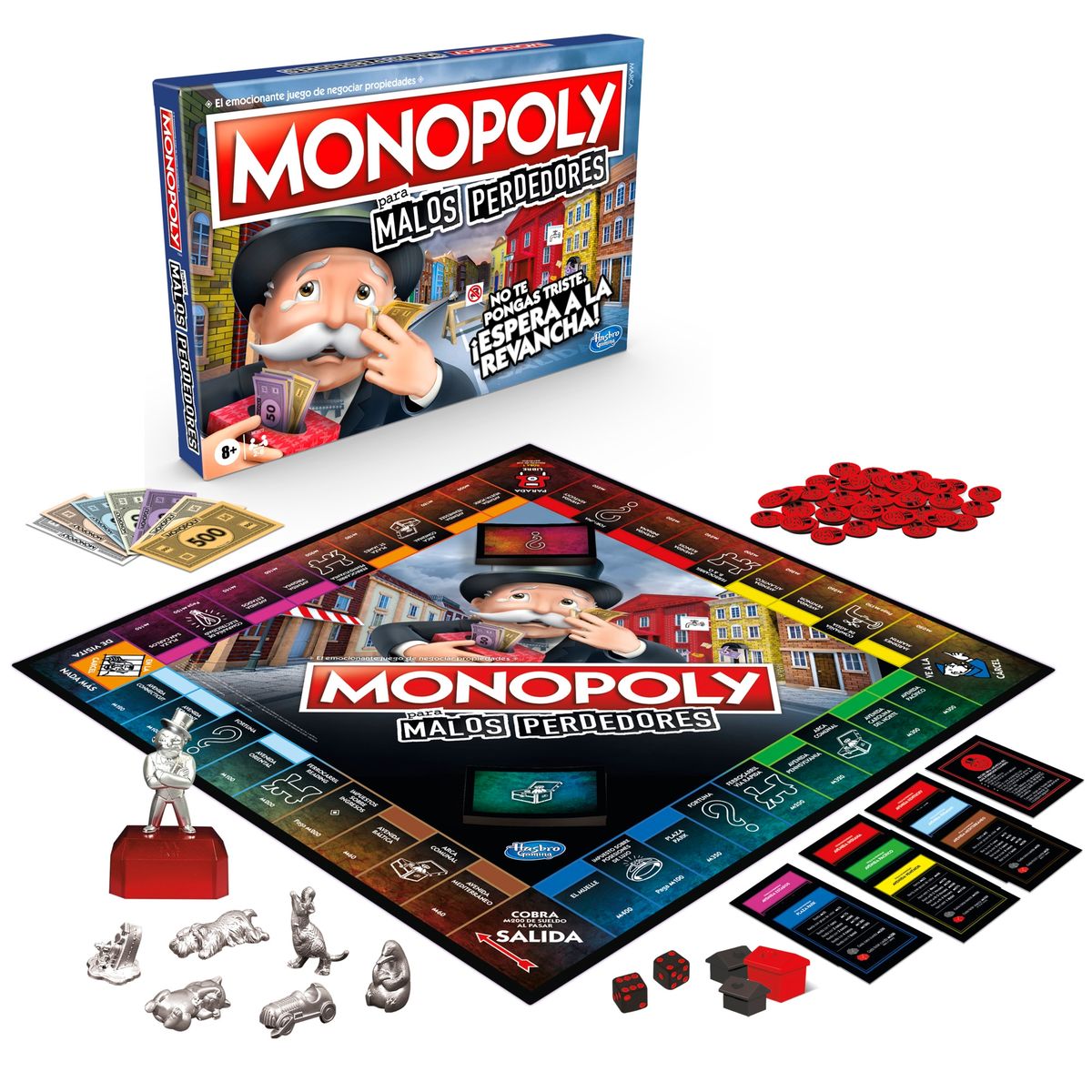 MONOPOLY - Juego de Mesa Monopoly Para Malos Perdedores