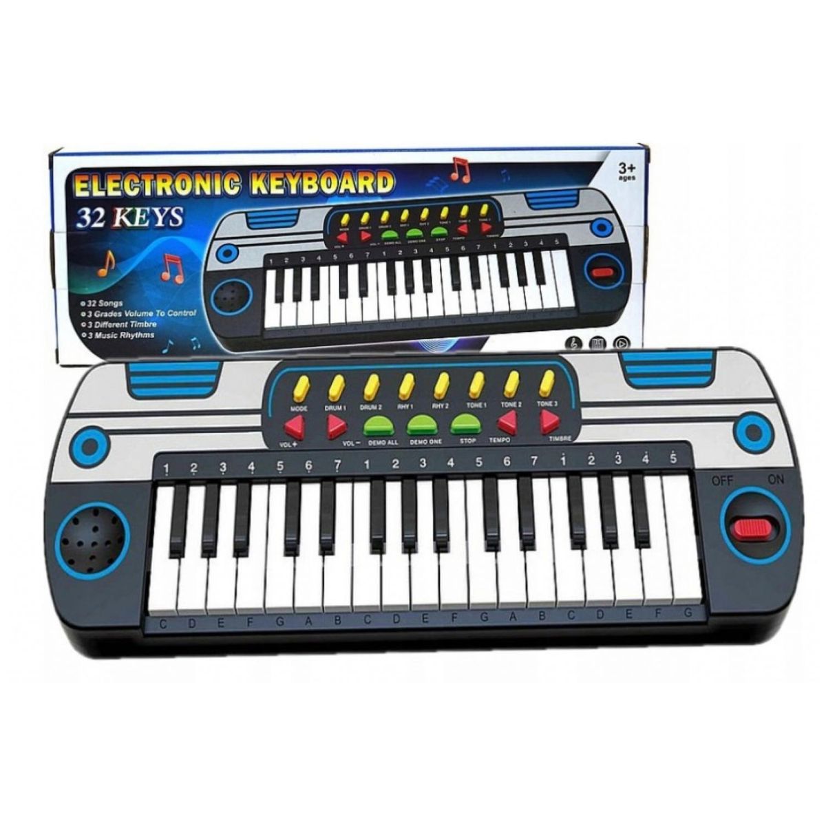 GENERICO - Juguete Piano Teclado Musical 32 Teclas Con Sonido Infantil