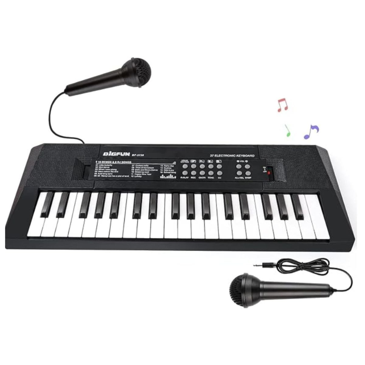 GENERICO - Juguete Piano Teclado Musical Con 37 Teclas Sonidos Mic