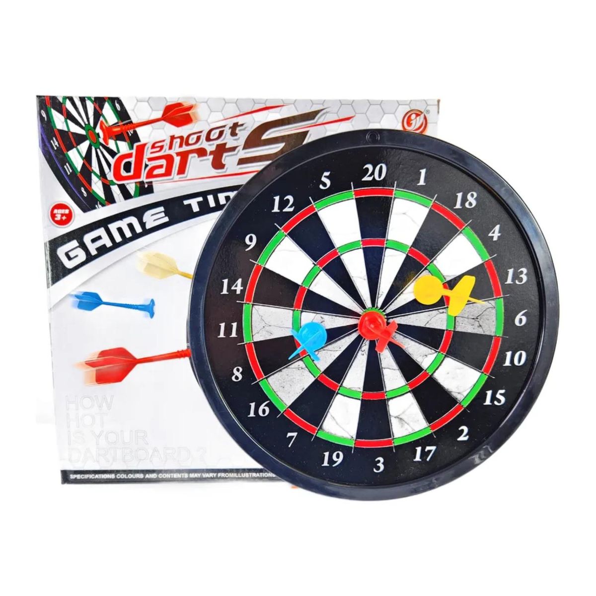 GENERICO - Juguete Tiro Al Blanco Doble Cara 2 Dardos Infantil