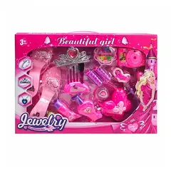 GENERICO - Juguete Set De Belleza Infantil Con Accesorios De Princesa