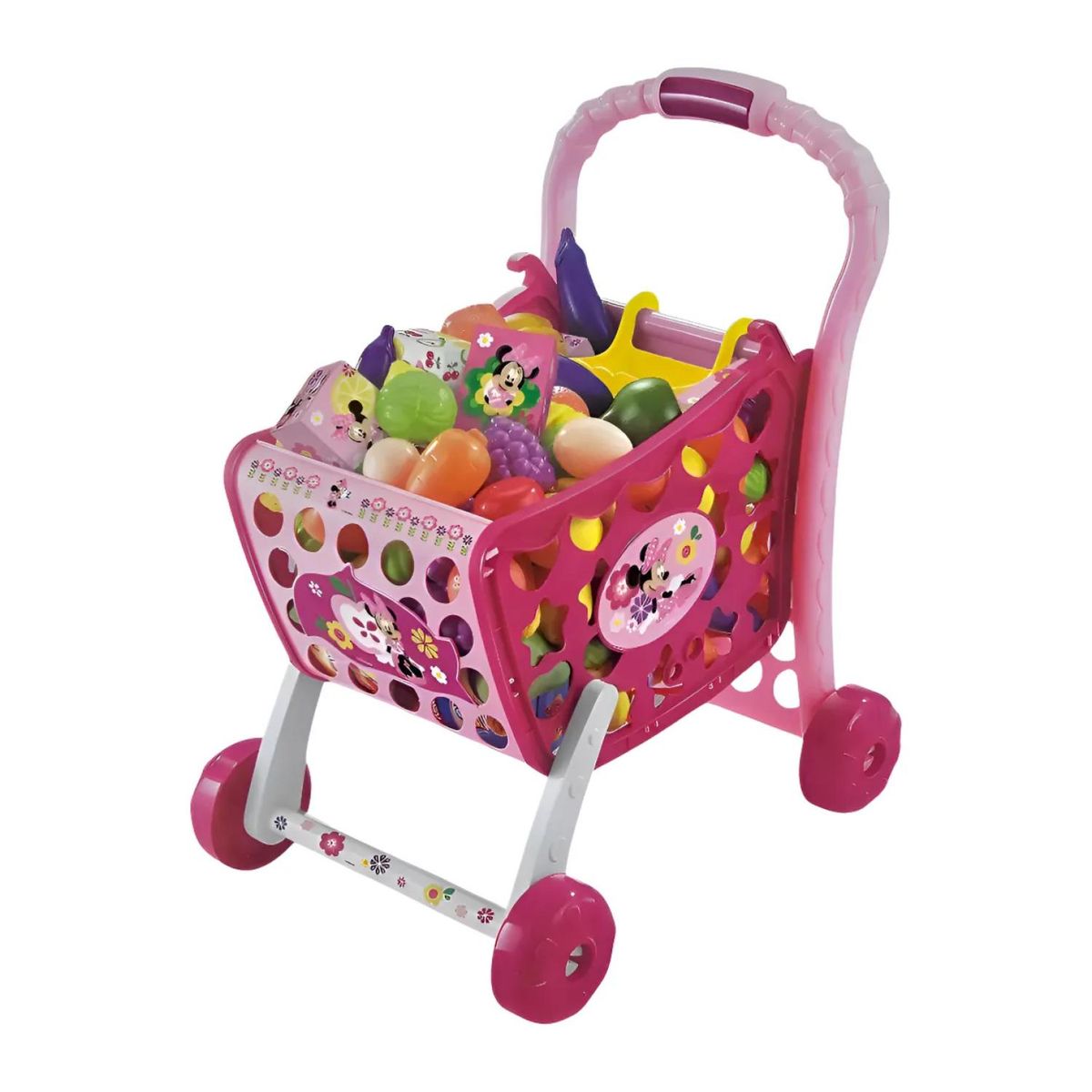 GENERICO - Juguete Carrito De Compras Con Accesorios 44cm Rosado Infantil