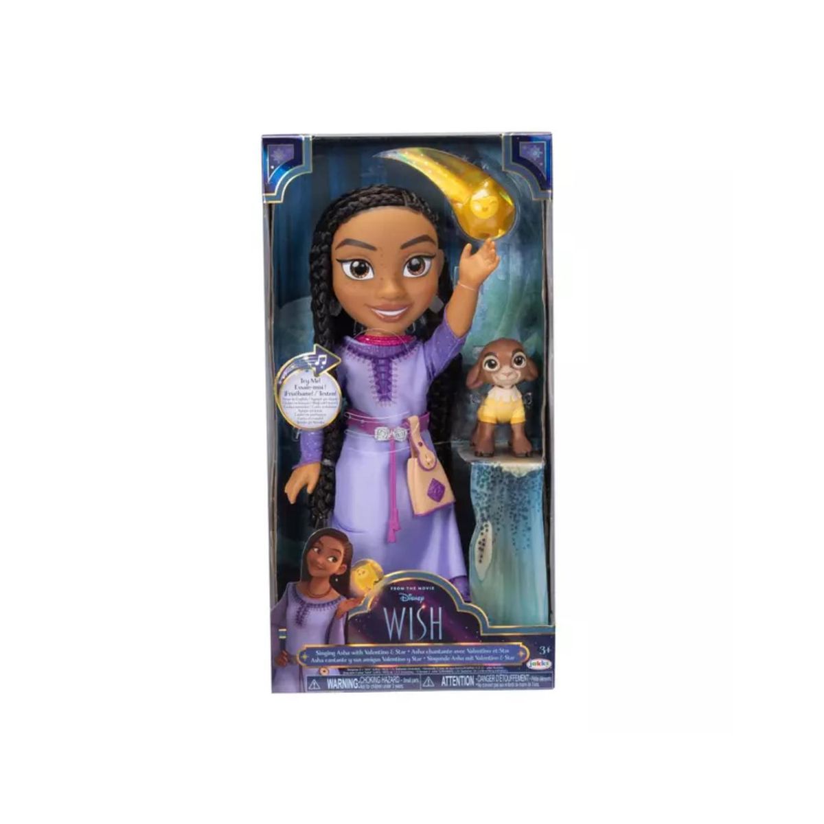 GENERICO - Juguete Muñeca Wish Asha 35cm Moda Purpura Infantil