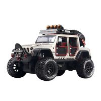 Juguete Auto Jeep Wrangler A Escala 124 Blanco Infnatil