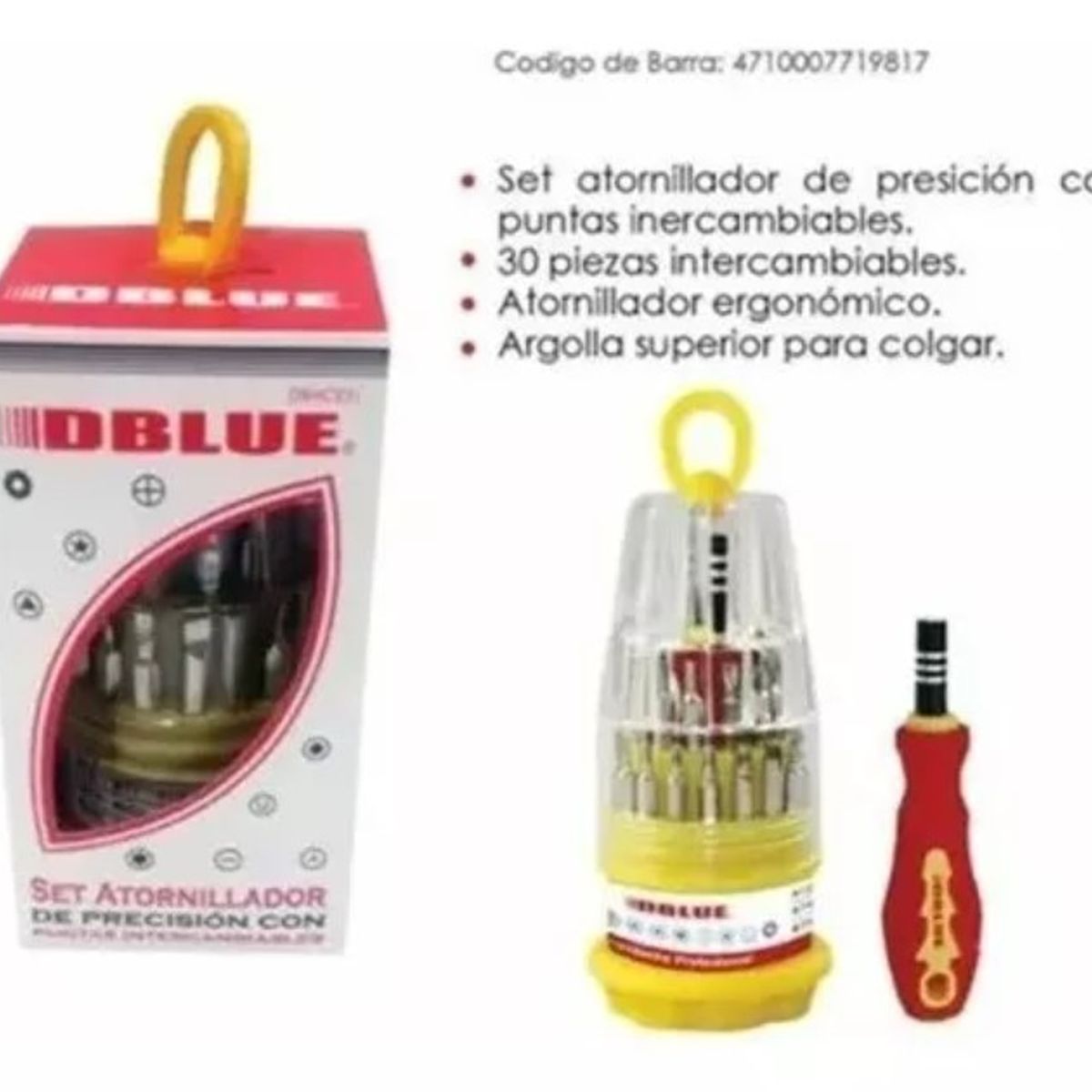 GENERICO - Set De Atornillador De Precision Con 31 Piezas