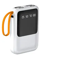 GENERICO - Power Bank Cargador Portátil 10000mah Linterna Carga Rápida
