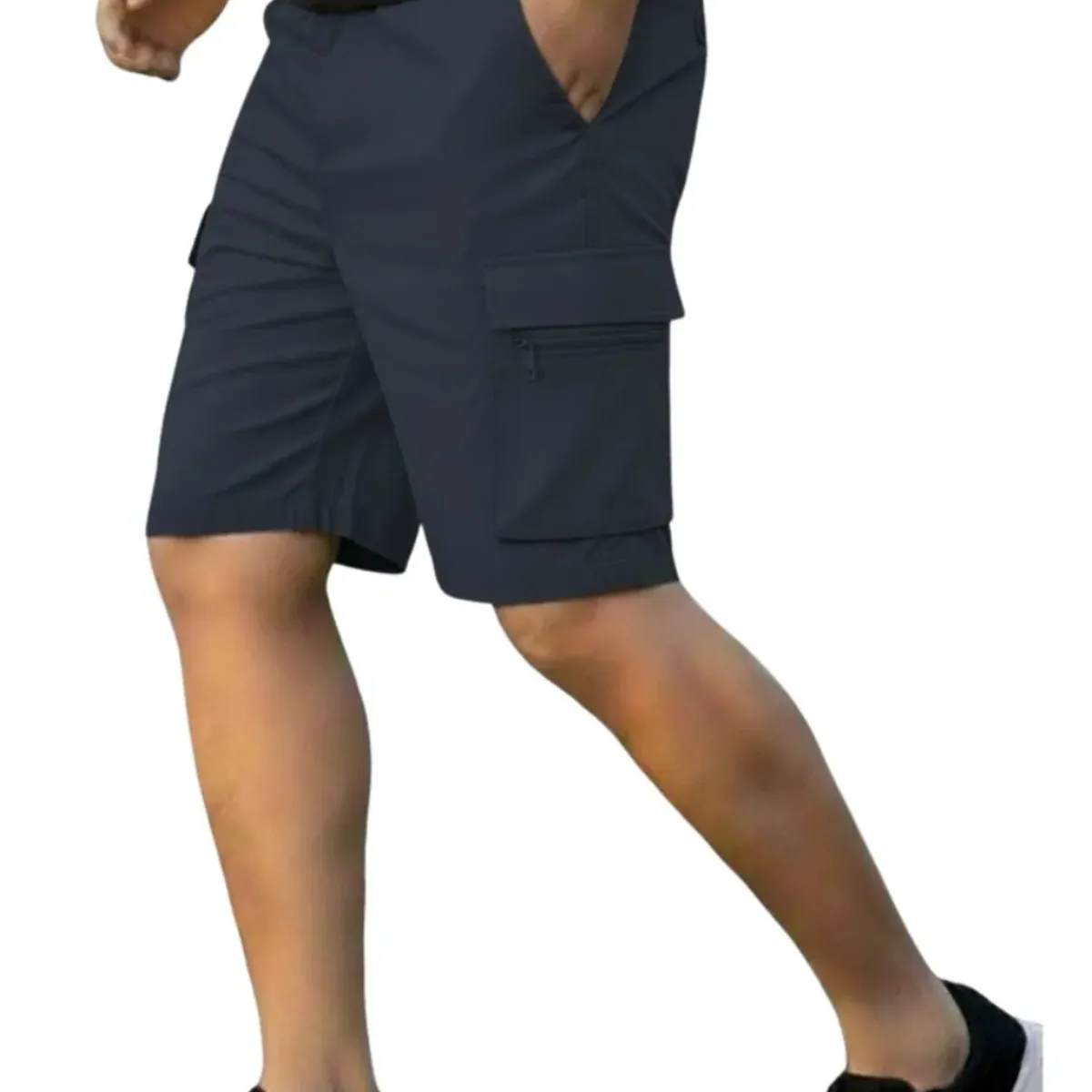LOOK SHOP - Short Bermuda Cargo Hombre Pantalón Corto Bolsillos K33
