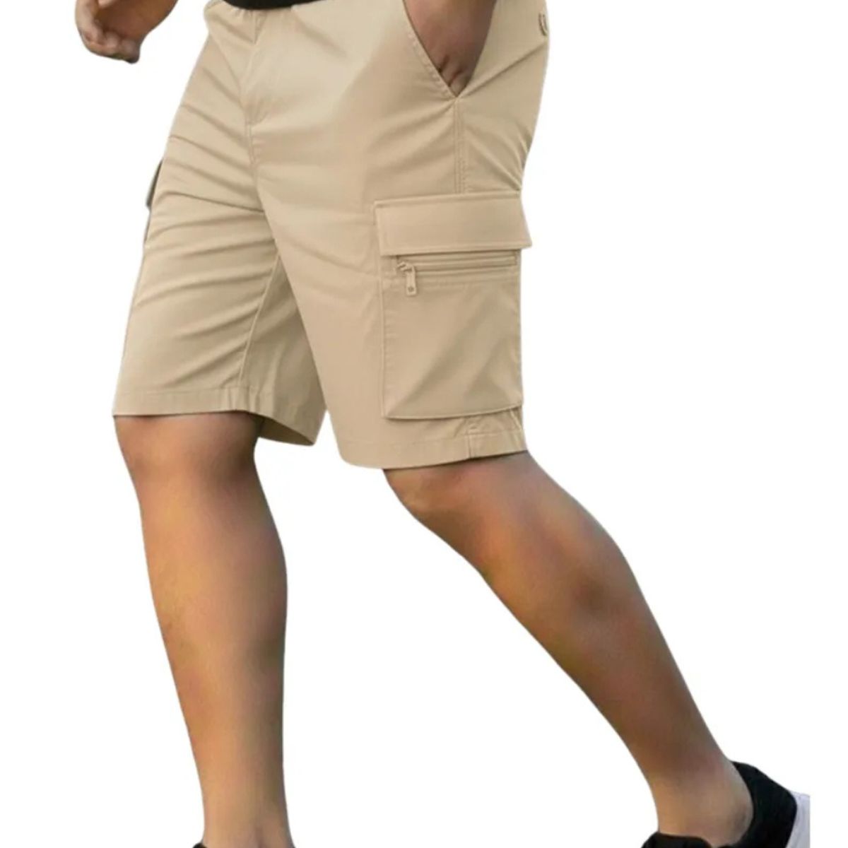 LOOK SHOP - Short Bermuda Cargo Hombre Pantalón Corto Bolsillos K33