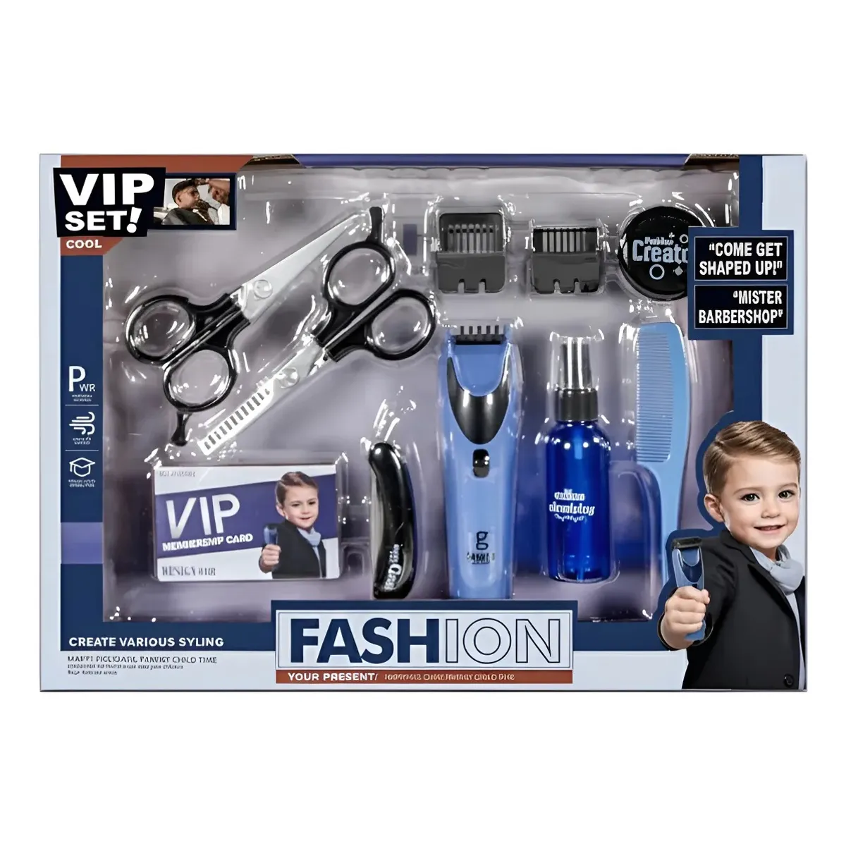 GENERICO - Set De Peluqueria Juego Barbero Juguete Niños Niñas