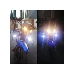 GENERICO - Neblineros led ojo de angel para motos scooter Autos