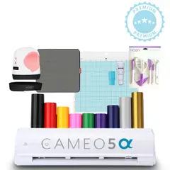 SILHOUETTE - Cameo 5 alpha + mini hoby press KP