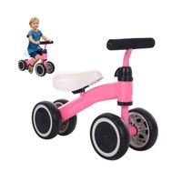 Bicicleta Mini Andador Aprendizaje Equilibrio Niños Rosa
