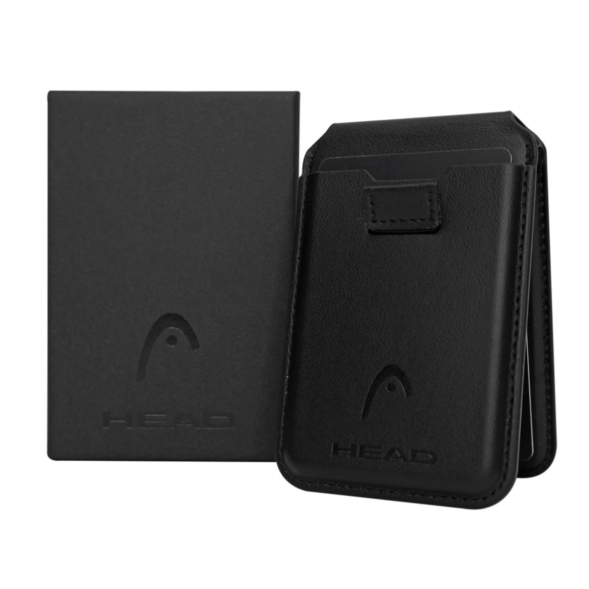 HEAD - Billetera Tarjetero Magnético Vantage Premium Negro Head