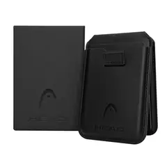 HEAD - Billetera Tarjetero Magnético Vantage Premium Negro