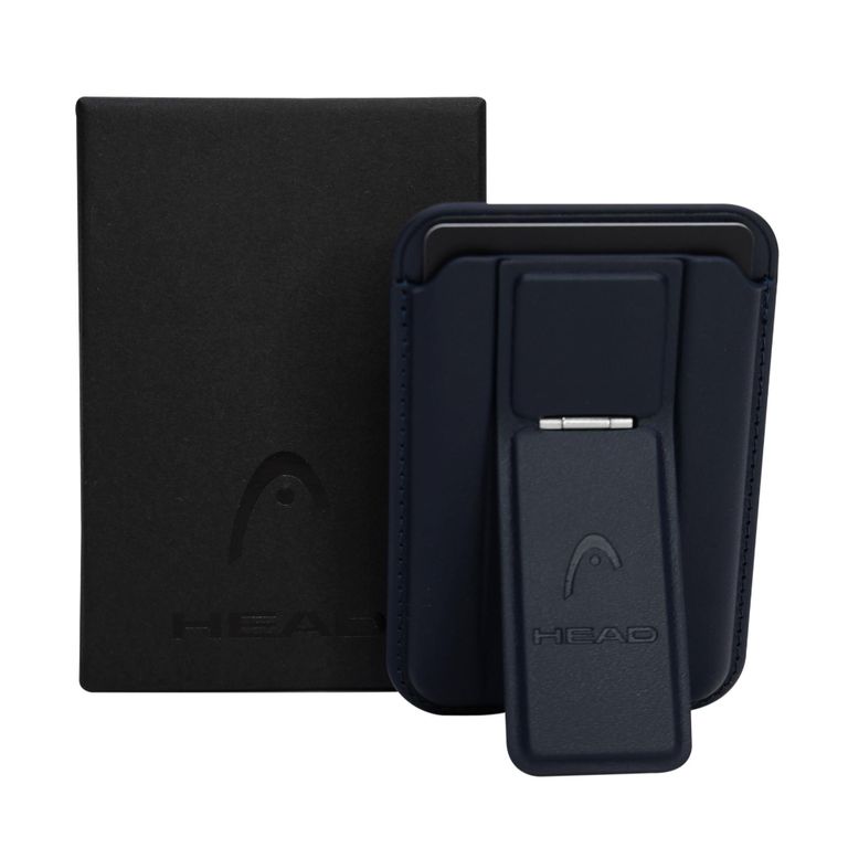 Billetera Tarjetero Magnetico Magsafe Cayman Azul Azul TALLA UNICA