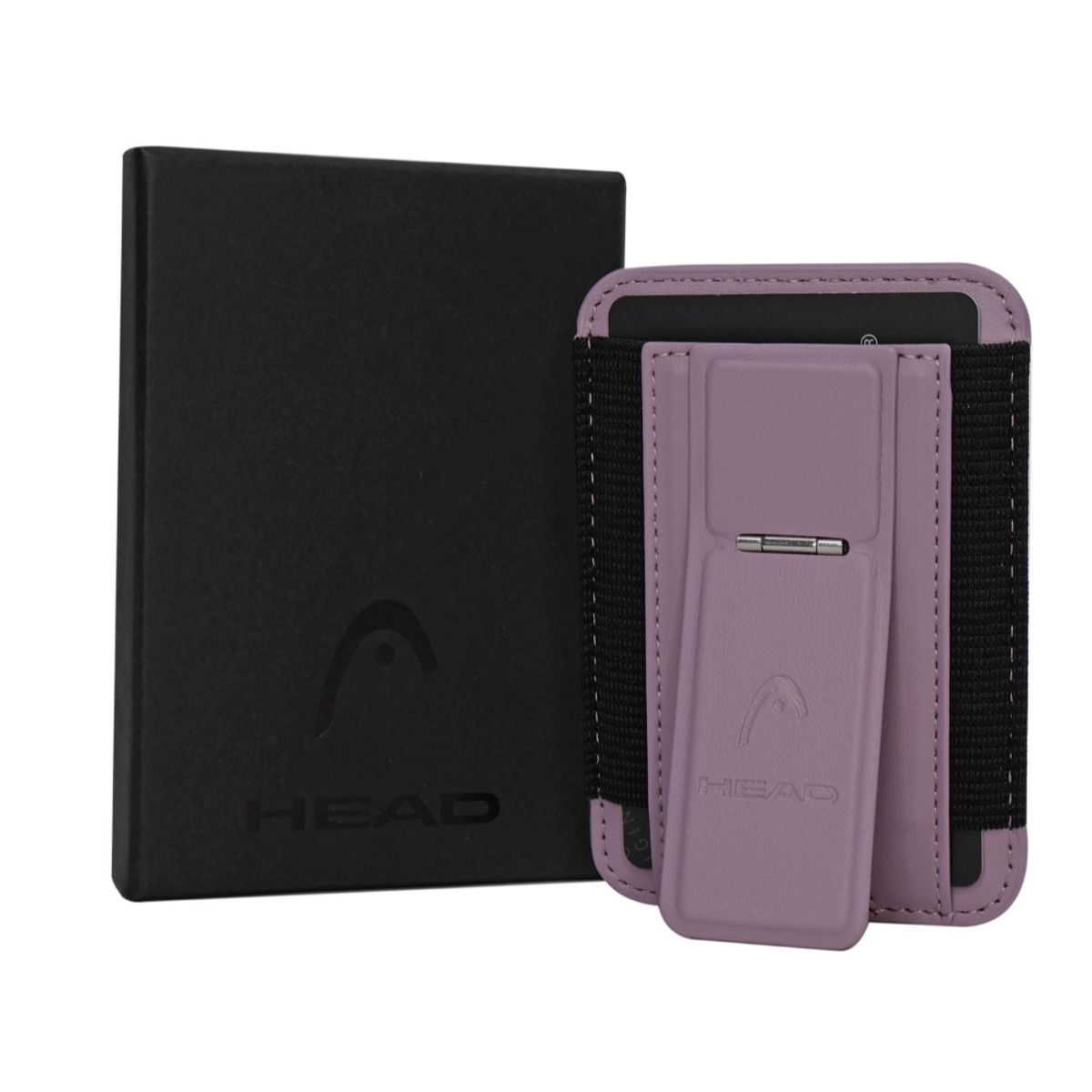 HEAD - Billetera Tarjetero Magnético Magsafe Cayman Malva Head