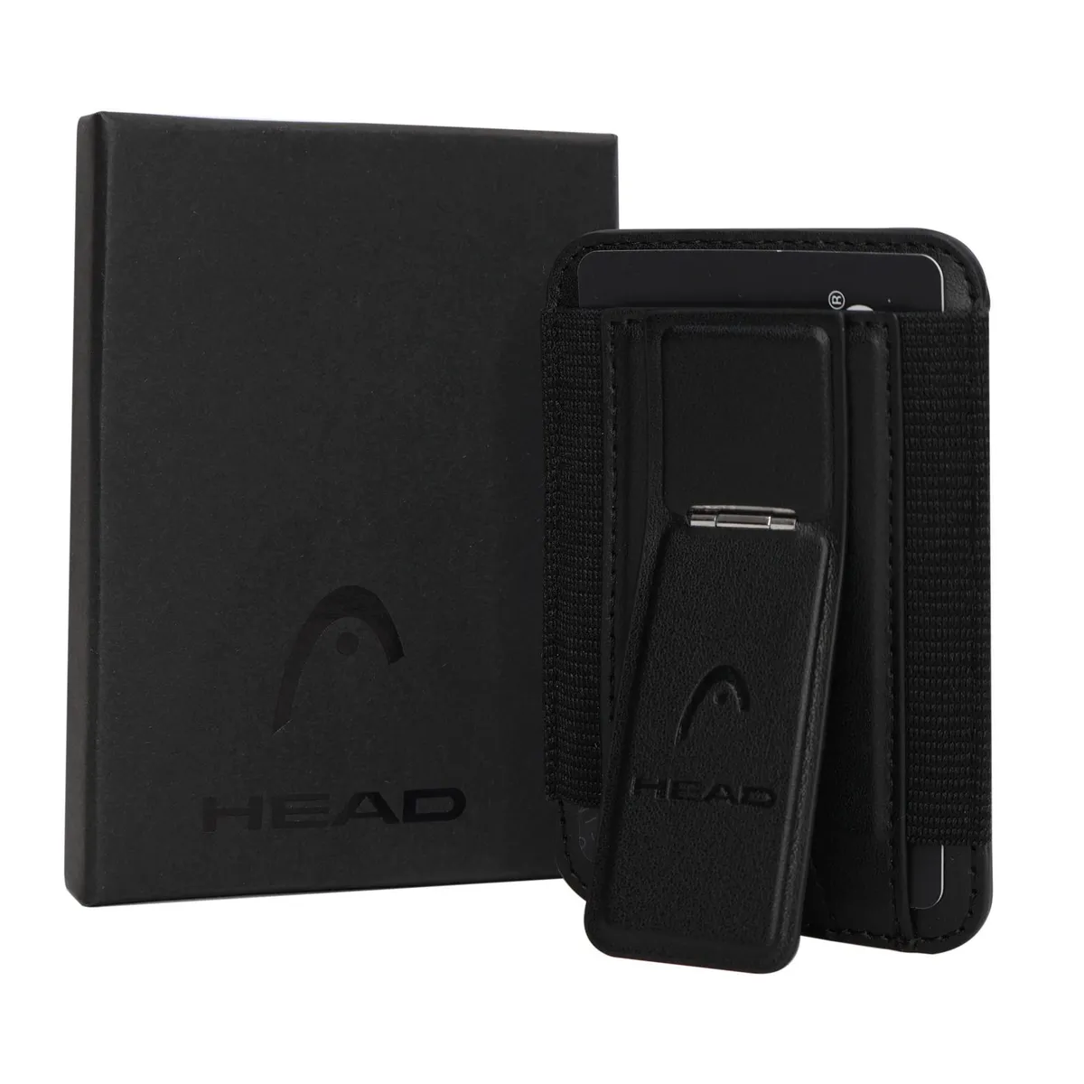 HEAD - Billetera Tarjetero Magnético Magsafe Cayman Negro Head