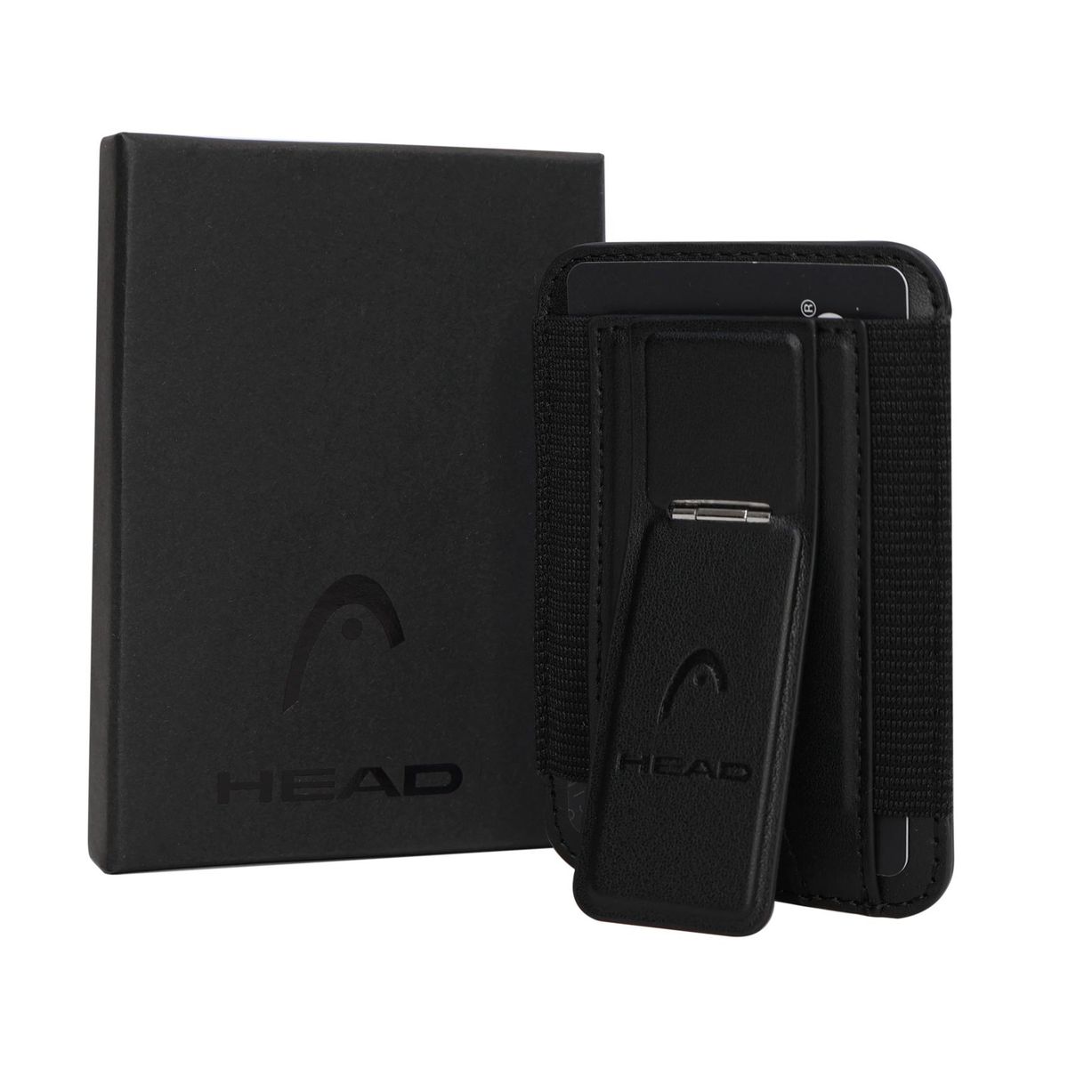 HEAD - Billetera Tarjetero Magnético Magsafe Cayman Negro Head
