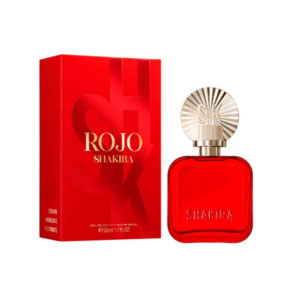 SHAKIRA - Perfume Shakira Rojo Eau de Parfum 50 ml